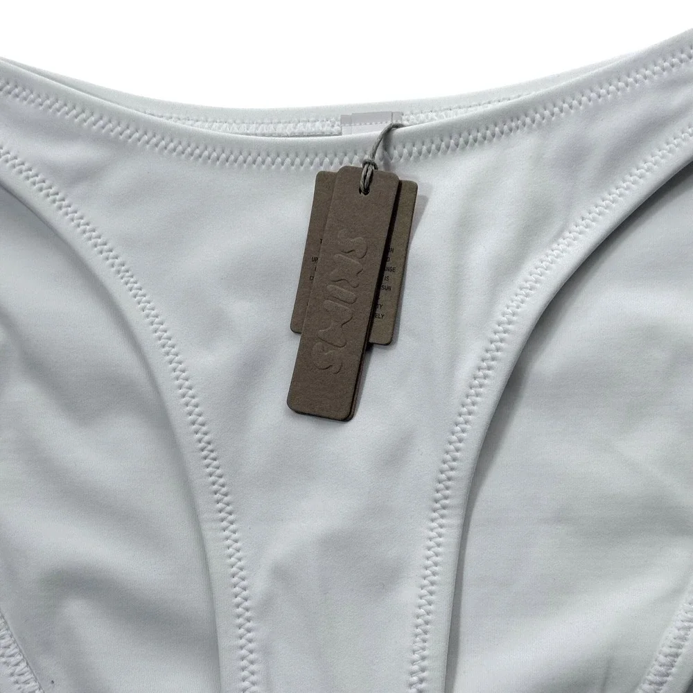 SKIMS Shaping Swim Dipped Bikini‎ Bottom Marble XXS